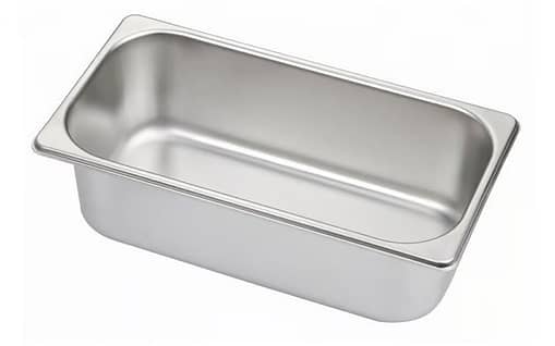 Kitchen Knock Stainless Steel Gastronorm Pan 1/3 – 100mm Deep (Pack of 6)