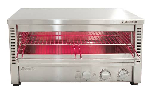 Woodson W.GTSQI15 Salamander Grill - 15 Slice Infrared Heating