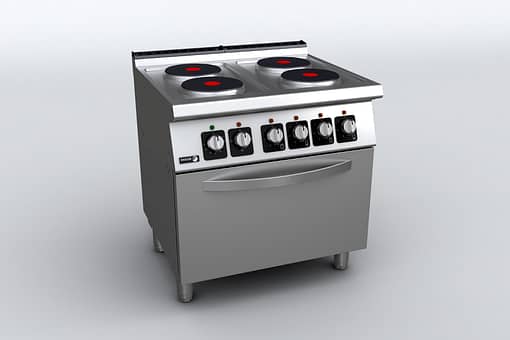 Fagor Kore 700 Series Electric 4 Burners with oven  C-E741