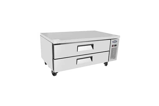 Atosa MGF8450 Stainless Steel Chef Base with 2 Drawers - 1230mm