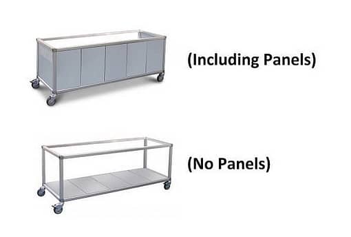 Roband ETP23 - Stainless Steel Panels Only - To suit ET23 (Front and 2 Sides)