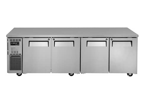 Turbo Air KUR24-4(HC) Premium Undercounter Four-Door Fridge | 705L Capacity | 700mm Deep