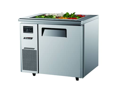 Turbo Air KSR9-1 - Salad Side Prep Table Buffet Fridge | 213L Capacity | Compact Design
