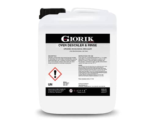Giorik Descale & Rinse Aid 4 x 5L Bottles for Combi Ovens