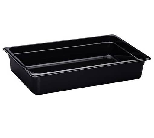 Polycarbonate Black GN pan 1/1 200mm D 008780