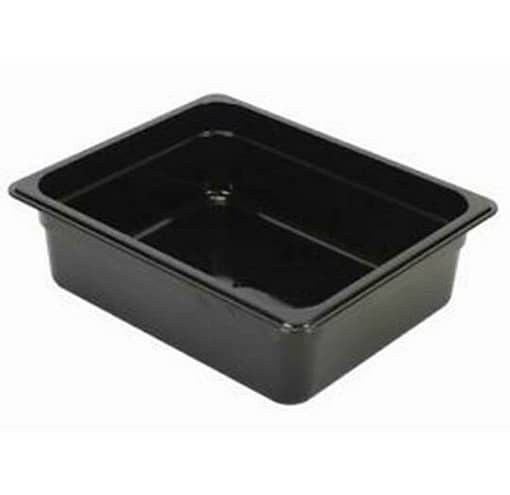 Polycarbonate Black GN pan 1/2 100mm D 008782