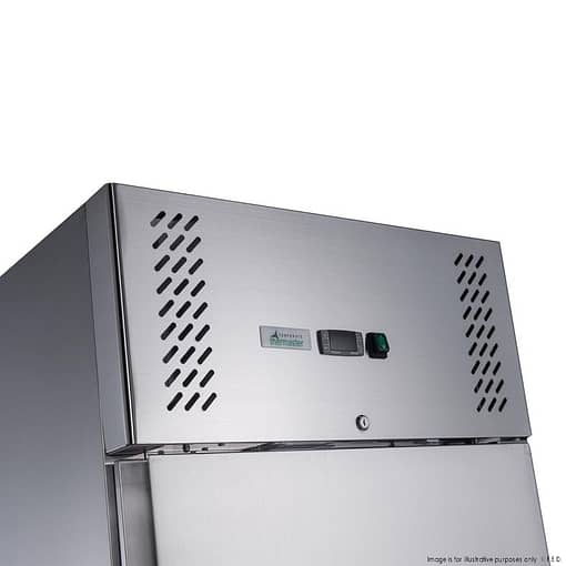 FED-X S/S Two Door Upright Fridge XURC600S1V - Image 3