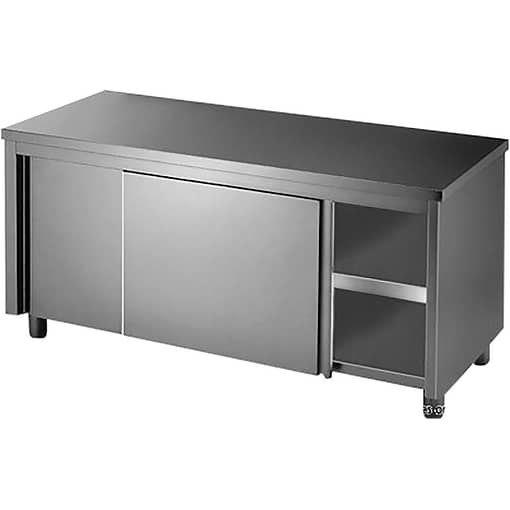 Kitchen Tidy Workbench Cabinet 600mm Deep & 1200-1800mm Wide (DTHT6-H-1)