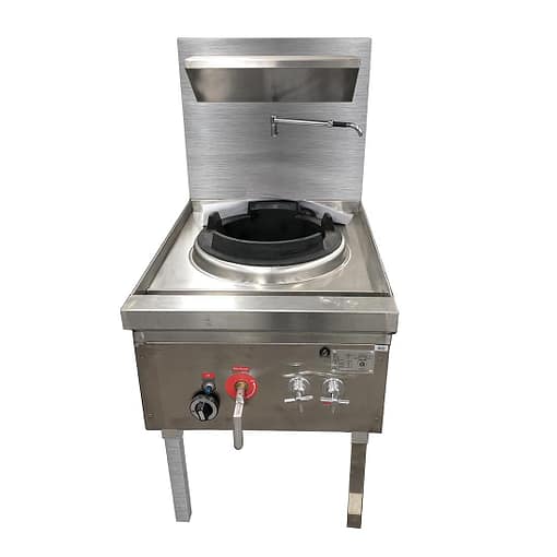 Gasmax Stainless Steel Waterless Nature Gas Single Wok - WW-1N