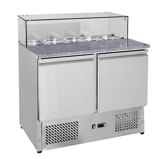 FED-X GNS900E Salad Prep Fridge – 240L