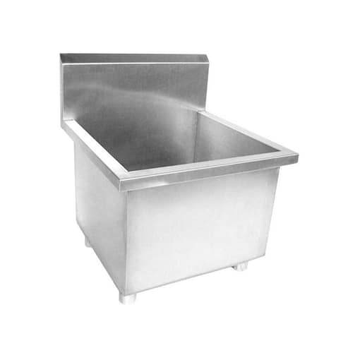 FED SMS-H Stainless Steel Single Mop Sink – 520mm