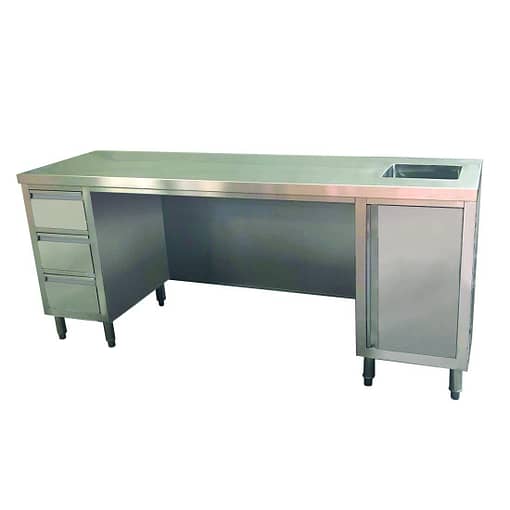 FED Multipurpose Utility Bench with Sink - SS6-2100R-H