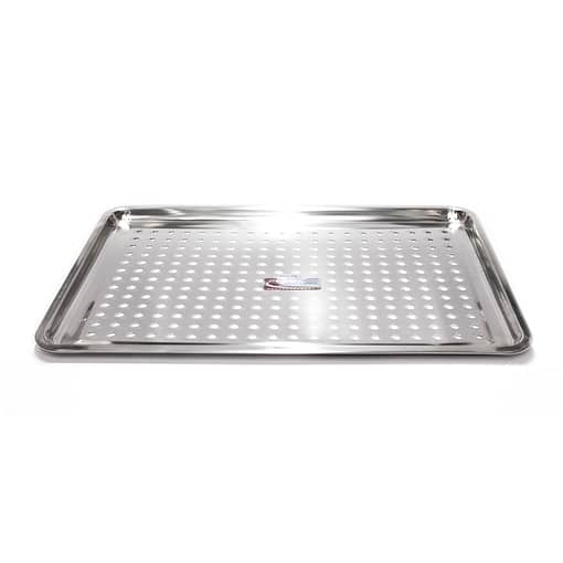 Stainless steel perforated steaming pan with 400x600mm size