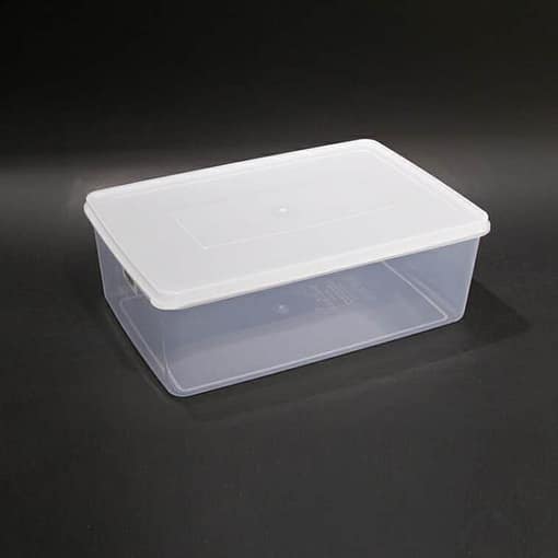 alt="Kitchen Knock 4.5L Clear Polycarbonate Food Box with Lid"