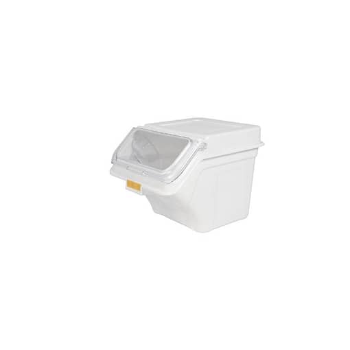 Kitchen Knock 40L Ingredient Bin - White, Food Grade PP