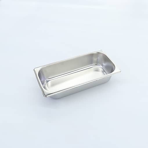 Kitchen Knock Stainless Steel Gastronorm Pan 1/3 65mm Deep (393536) - Pack of 6