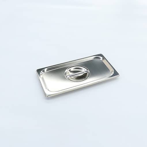 Kitchen Knock Stainless Steel Gastronorm Pan 1/3 Size Lid | Pack of 6