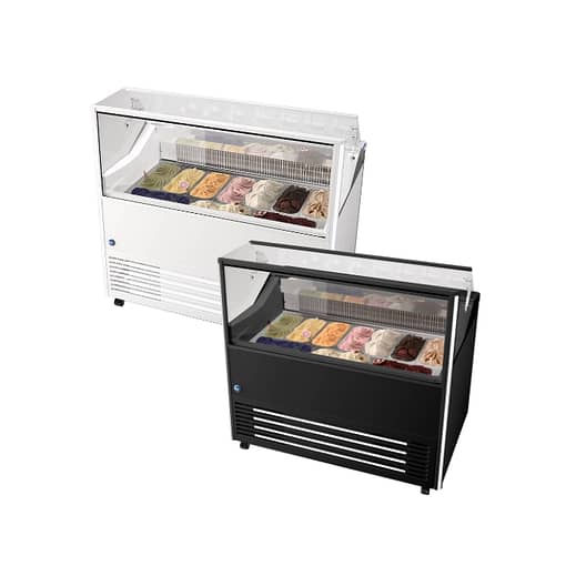 Iarp FrostMate 10 Lite & Prime – Scoop Gelato Freezer, Black & White.