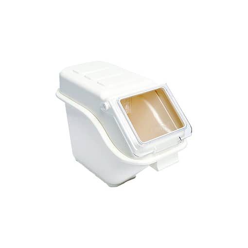 alt="Kitchen Knock 20L Condiment Bin – Food Grade White Plastic"
