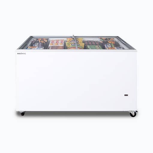 Bromic Freezer Chest CF0400FTFG-NR 401L Flat GLS 4ft
