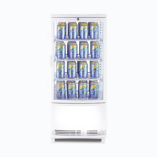 Bromic 80L Countertop Display Fridge - White