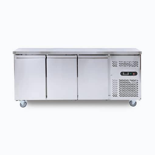 Bromic UBC1795SD-NR Underbench 3-Door Commercial Fridge - 417L