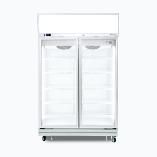 Bromic Chiller GD1000LF UP/R FF GLS 976L 2DR New L/Box
