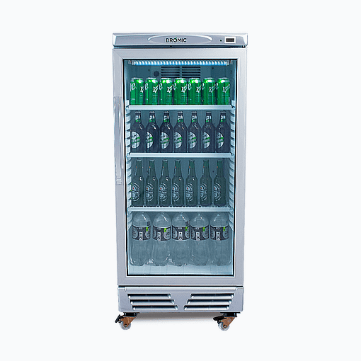 Bromic Chiller GM0220-NR Silver UP/R GLS 215L LED