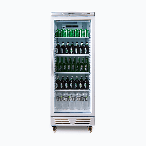 Bromic Chiller GM0300-NR Silver UP/R GLS 290L LED