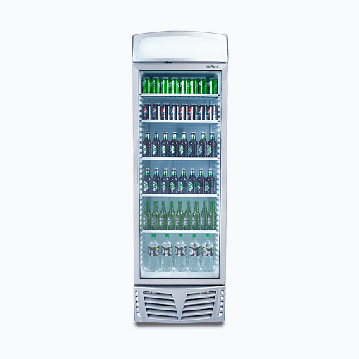 Bromic Deluxe 438L Commercial Display Fridge with Customizable Lightbox