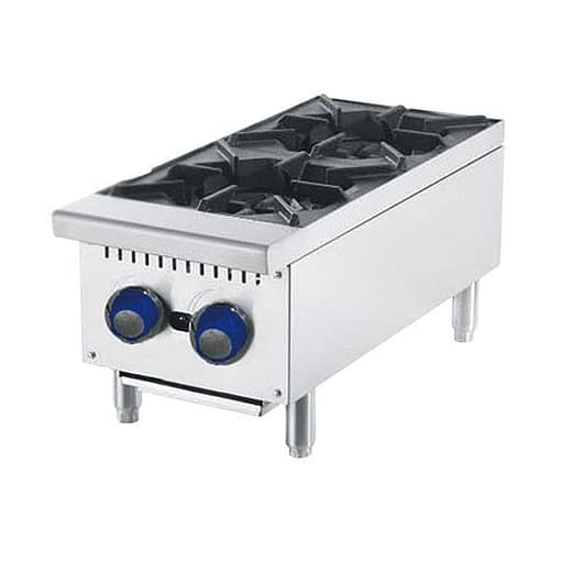 Cookrite ATHP-12-2 2-Burner LPG/NG Commercial Cooktop – High-Performance Cooking