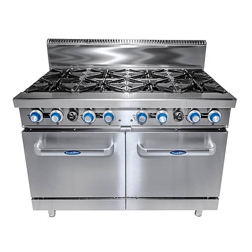 Cookrite 8 Burner Gas Oven – Commercial Heavy-Duty Kitchen Range