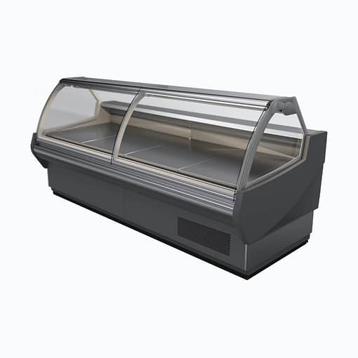 Bromic Deli Curved Glass 1350mm DD1250CG-NR