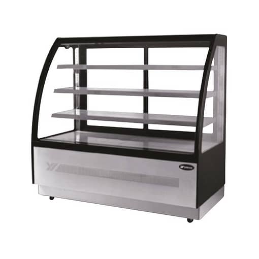 Atosa DF127D Upright Round Cake Showcase Fridge - 1200mm