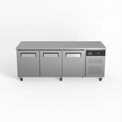 AG PAX3100TN 3 Door Worktop Fridge - 580L