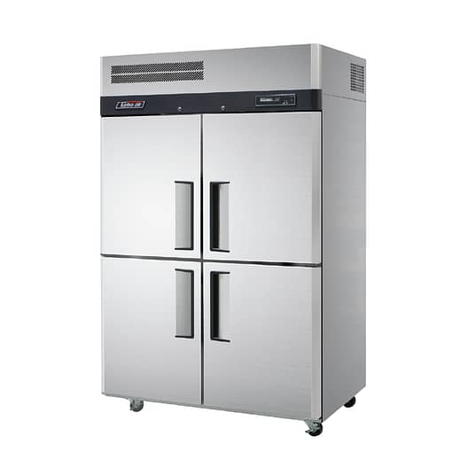 Turbo Air KR45-4(HC) EfficientSpace Series: 4 Half Door Top Mount Upright Fridge - 1210L