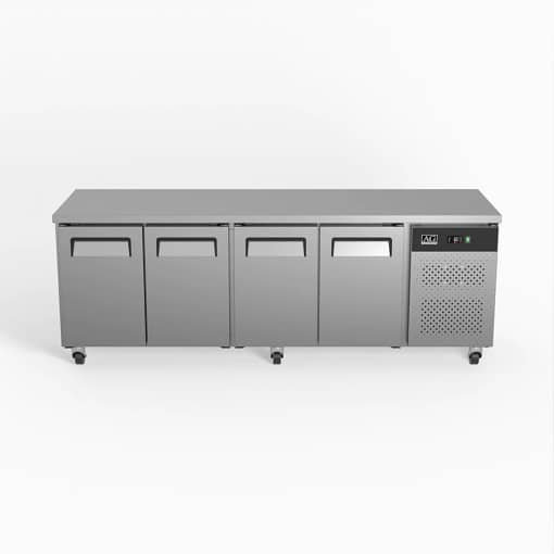 ag 553L Four Door Worktop Fridge