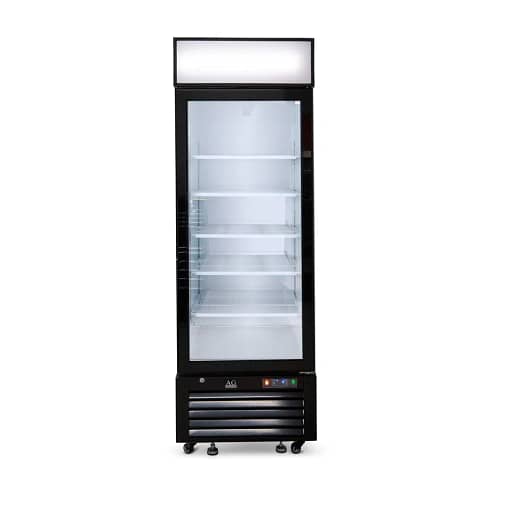540 Litre Upright Single Glass Door Display Freezer