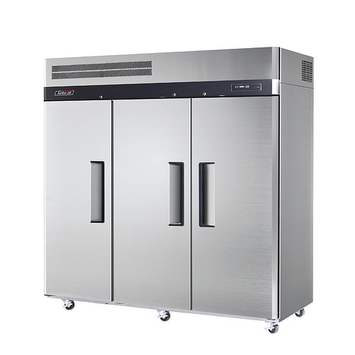 Turbo Air KF65-3 (HC) UltraFreeze Series: 3 Door Top Mount Upright Freezer - 1876L