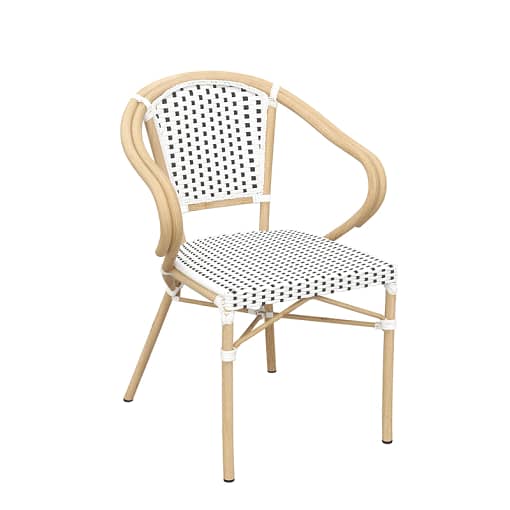 Eiffel Arm Chair with Natural Frame - Elegance Meets Durability