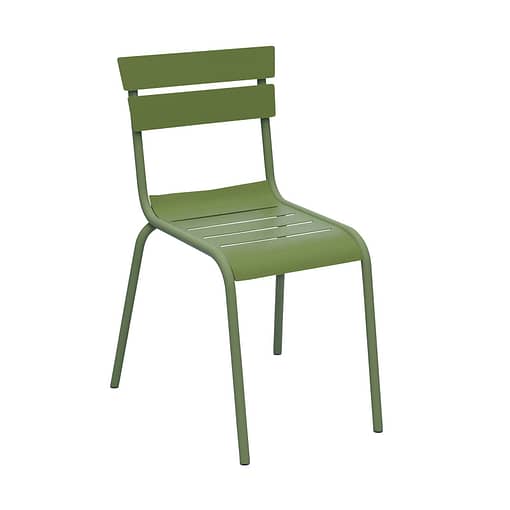 Durafurn® Lisbon Chair in Olive Green | Aluminium Outdoor Seating | Stylish & Durable