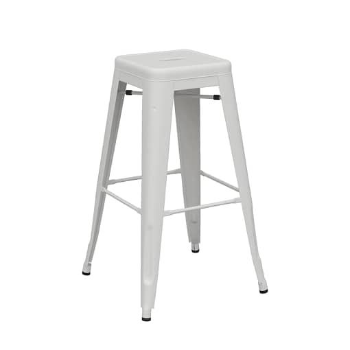 Riviera 750 White Stool - Pack of 4