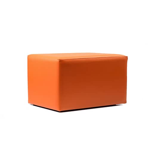 Furnlink Café Ottoman Rectangle - Orange