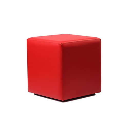 Furnlink Ottoman Cube - Red