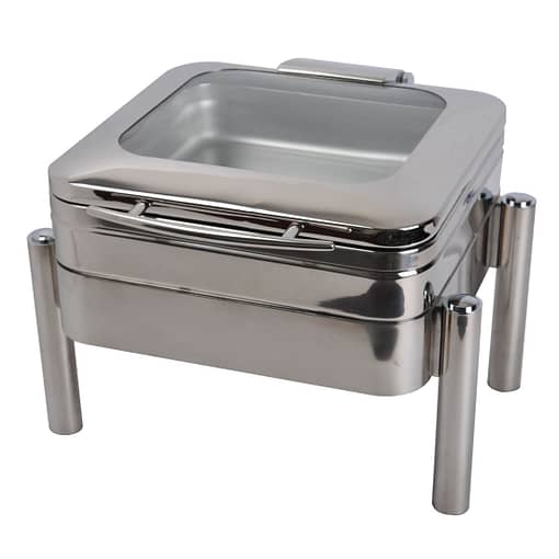 2NDs: Square Chafing Dish with Glass Lid KGJ406