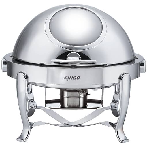 2NDs: Round Chafing Dish with Chrome Legs KGS6803G