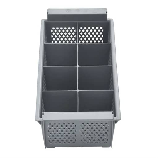Olympia Kristallon Cutlery Basket with 8 Compartments