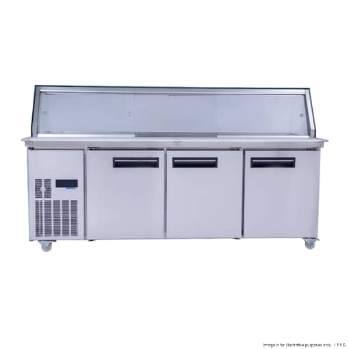 Thermaster Cold Salad & Noodle Bar 6x1/1 GN Pans - PG210FA-XG