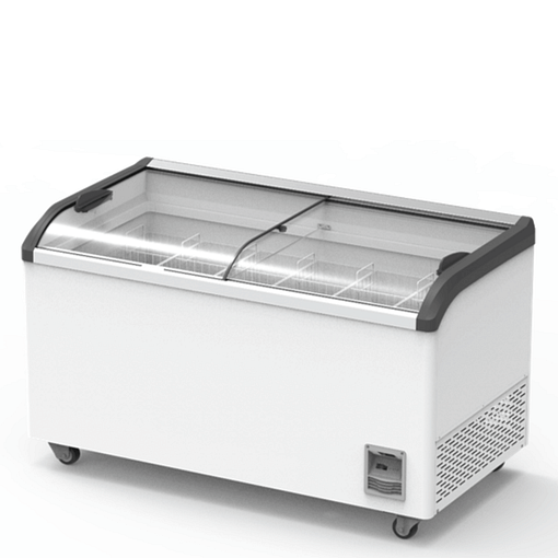 Thermaster Heavy Duty Supermarket Glass Sliding Lid Freezers 477L - SD-506K
