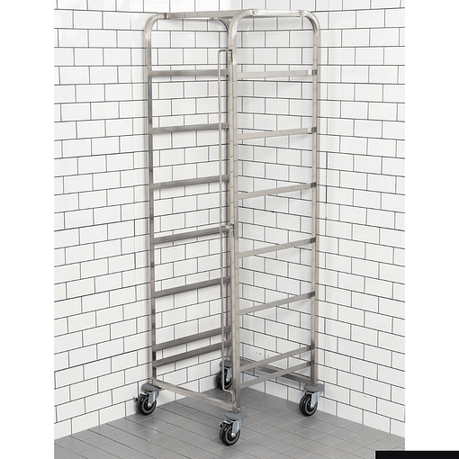 Modular System Dishwasher Basket Trolley 6 Tray 404092 - Image 3